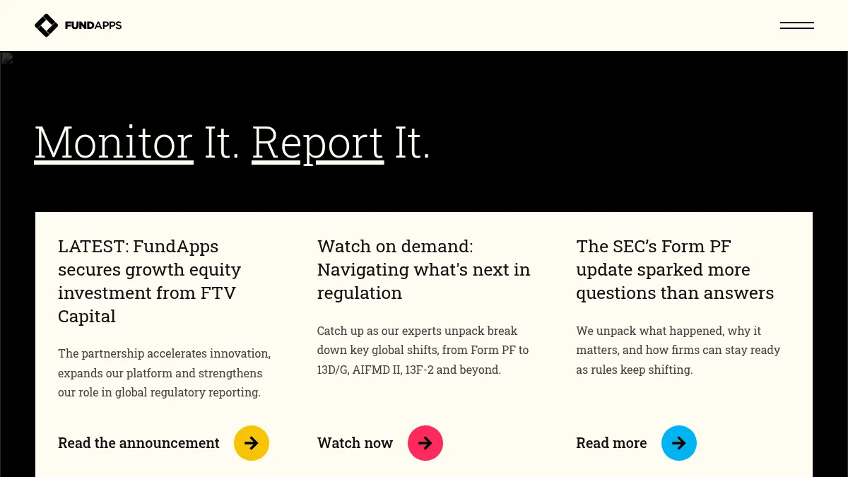 FundApps Secures Growth Equity from FTV Capital