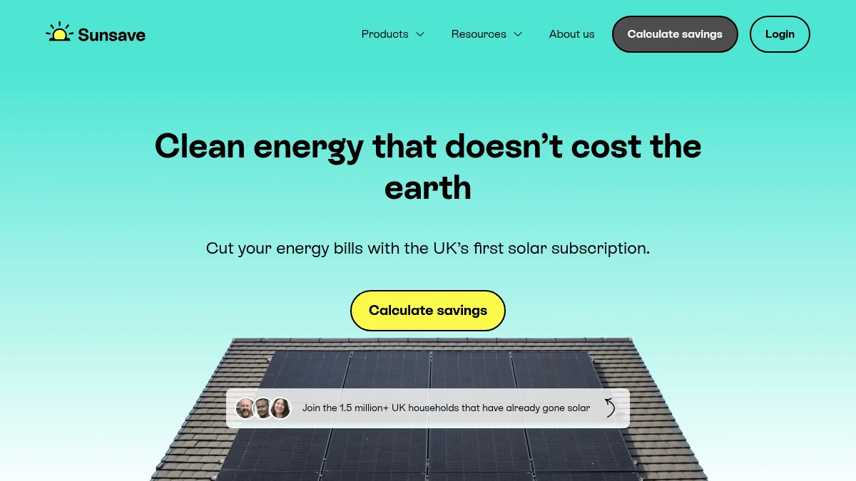 Sunsave Secures €130M for UK Zero-Upfront Solar Expansion