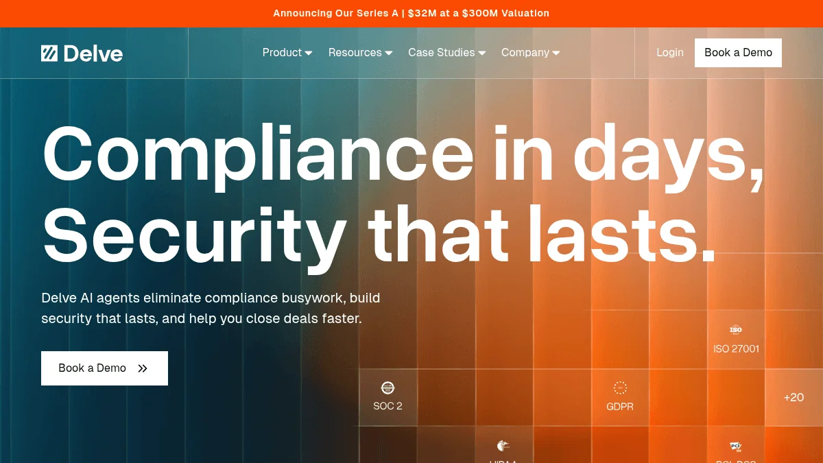 Delve Secures $32M Series A for Agentic AI Compliance