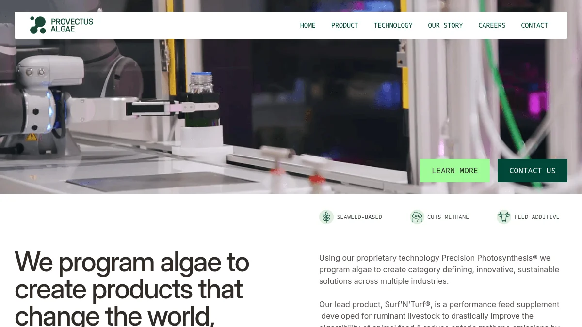 Provectus Algae Raises $12.6M for Algae Methane Reduction