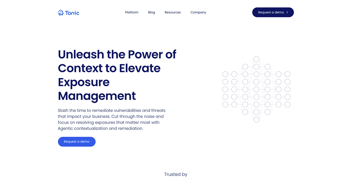 Tonic Security Raises $7M for AI Cyber Risk Management