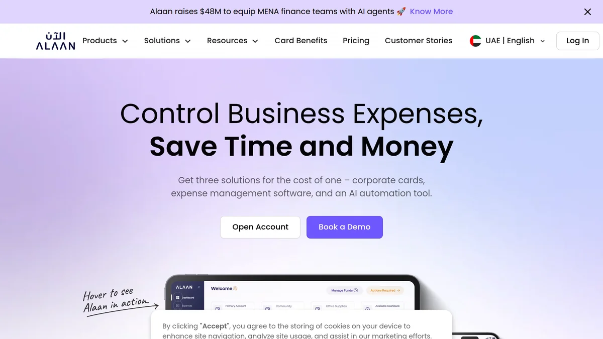 AI Fintech Alaan Secures $48M Series A for MENA Expansion