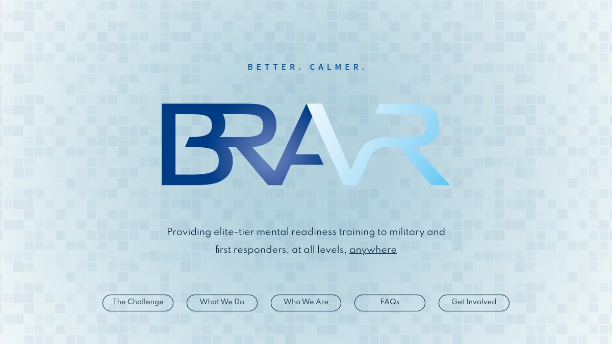 Dutch BRAVR Lands €130k for VR Mental Resilience Tech