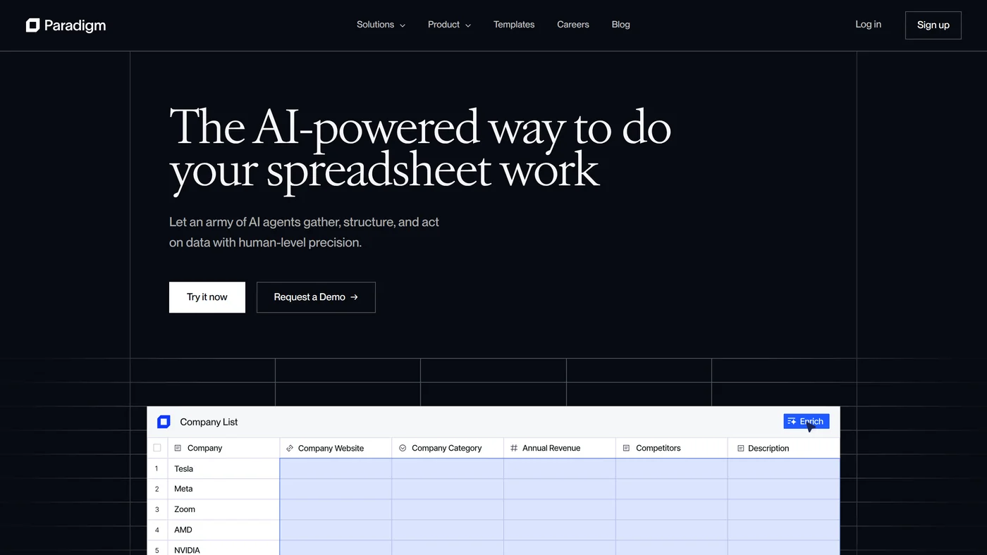 Paradigm Secures $5M Seed Round for AI Spreadsheet Innovation