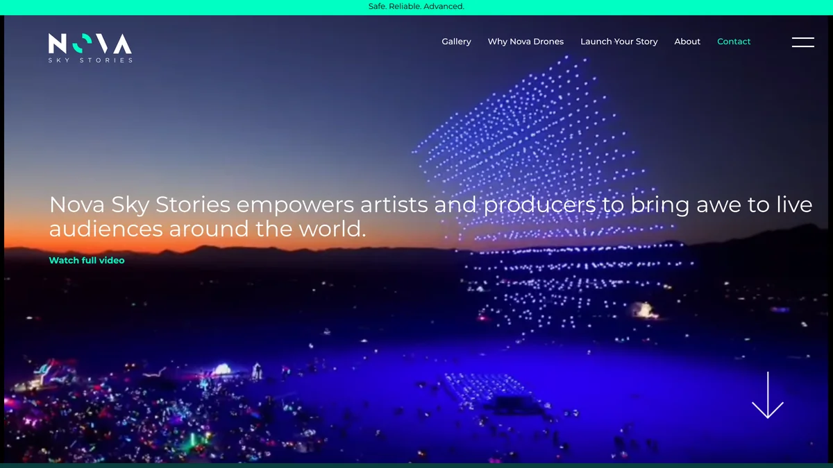 Nova Sky Stories Raises $50M for Drone Entertainment Expansion