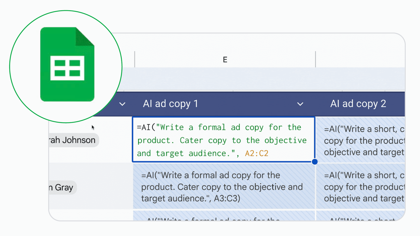 Gemini in Google Sheets: AI Just Made Spreadsheets Smarter