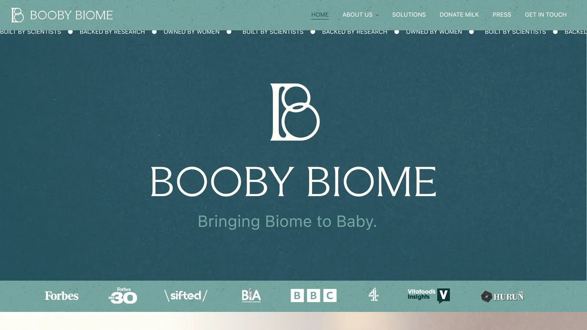 BoobyBiome Secures €2.8M Seed for Infant Health Solutions