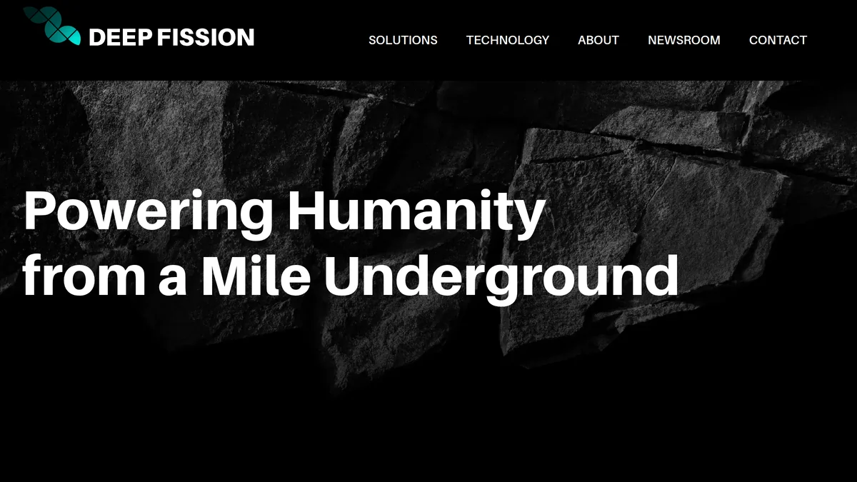 Deep Fission Secures $30M, Goes Public for Nuclear Reactors