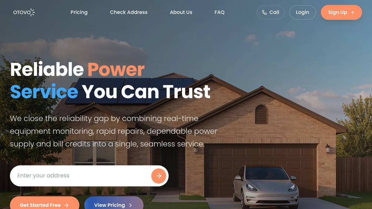 Otovo USA Secures +$4M for AI Home Energy Platform Launch