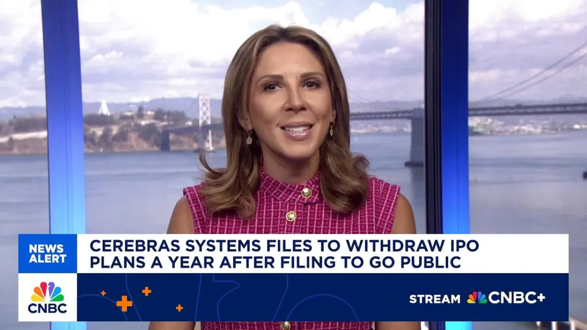 Cerebras IPO Withdrawal Signals AI Capital Market Shift