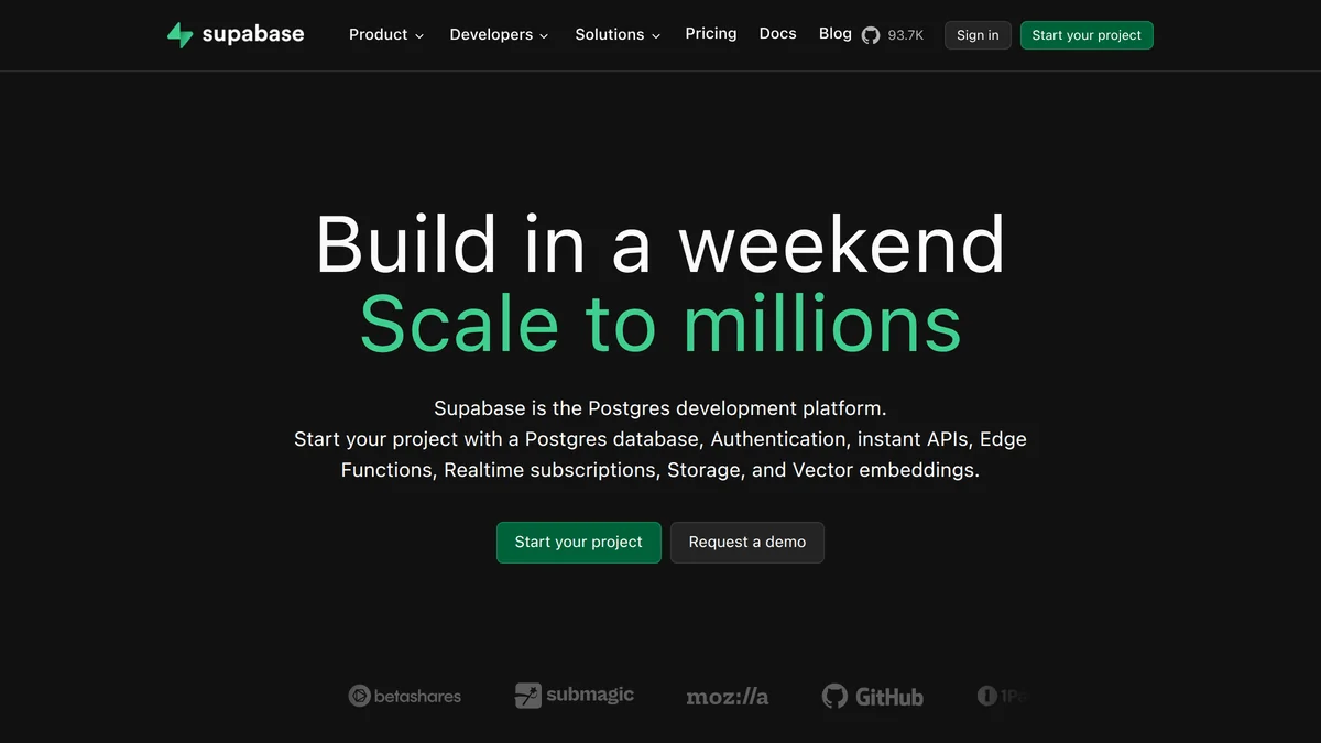 Supabase Reaches $5 Billion Valuation Despite Rejecting Large Enterprise Deals