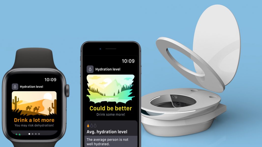 AI-based urine analysis displays real-time health on Apple Watch