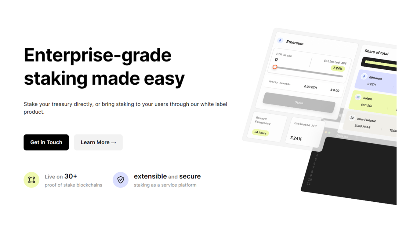 Enterprise-Grade Staking Platform Kiln Raises $17 million in Funding
