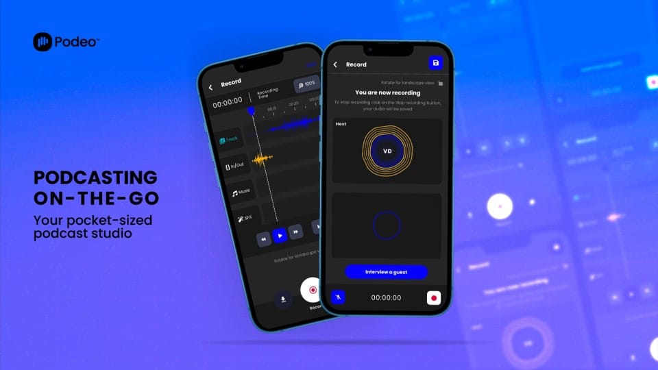 Podeo Raises $5.4M to Supercharge Podcast Discoverability and Revenue for Creators