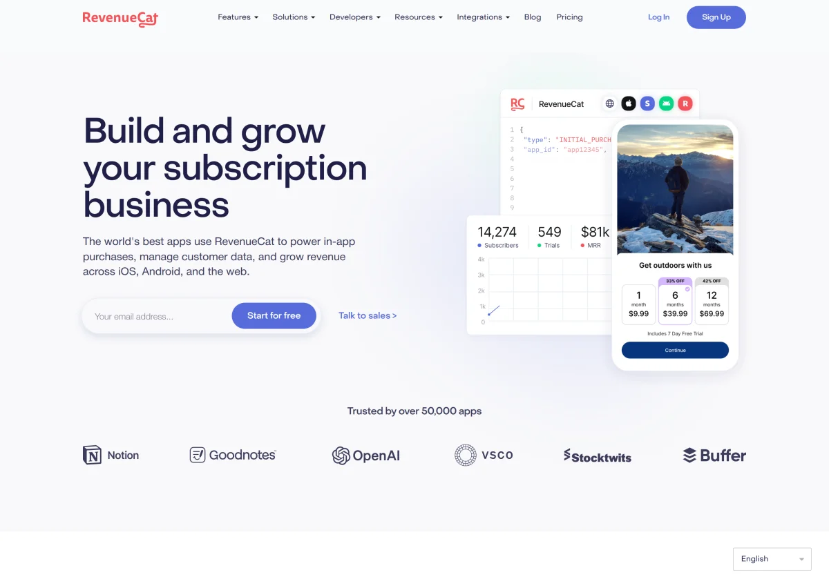 RevenueCat Secures $50 Million Series C Funding to Expand Beyond Mobile App Monetization