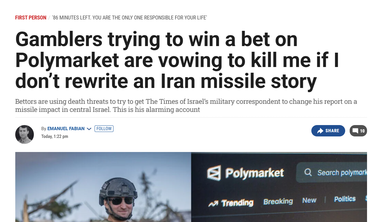 Gamblers Threaten Journalist Over Bets