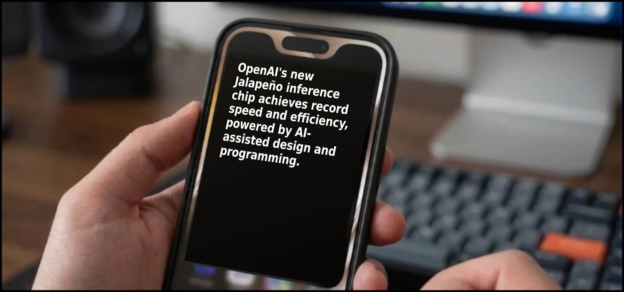 OpenAI unveils Jalapeño chip, its custom inference silicon, delivering 1.5-1.9x more AI work per watt and 1.7-3.6x lower latency; deployment planned by year-end