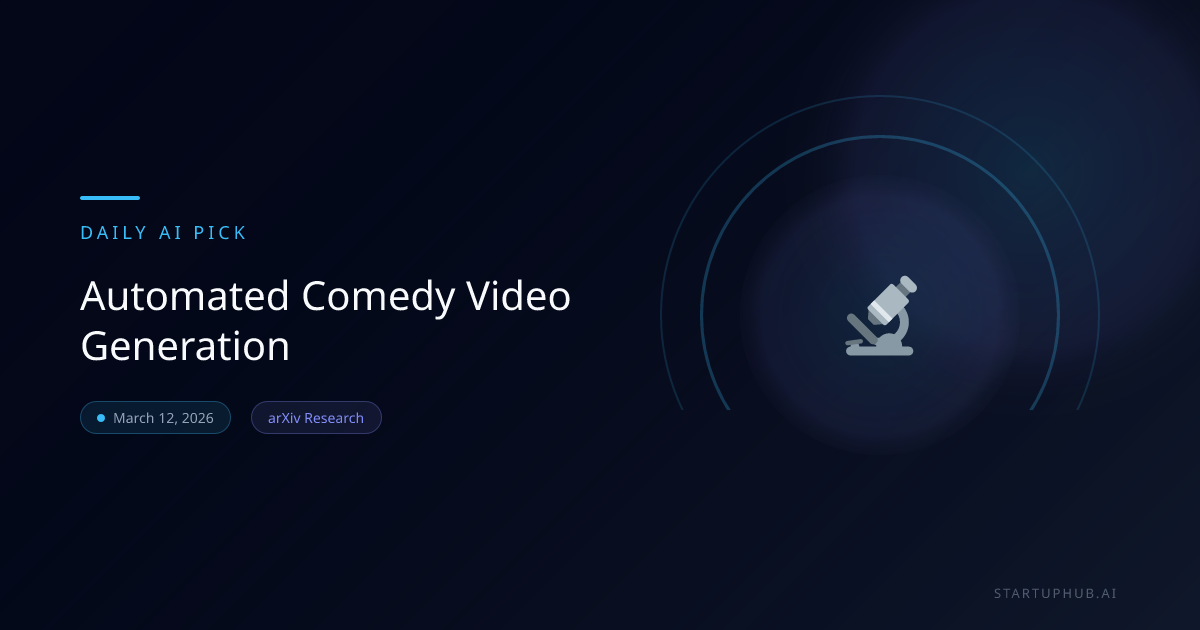 Automated Comedy Video Generation